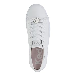 Amazon.com | Keds Girls Triple UP Charms White (Little Big